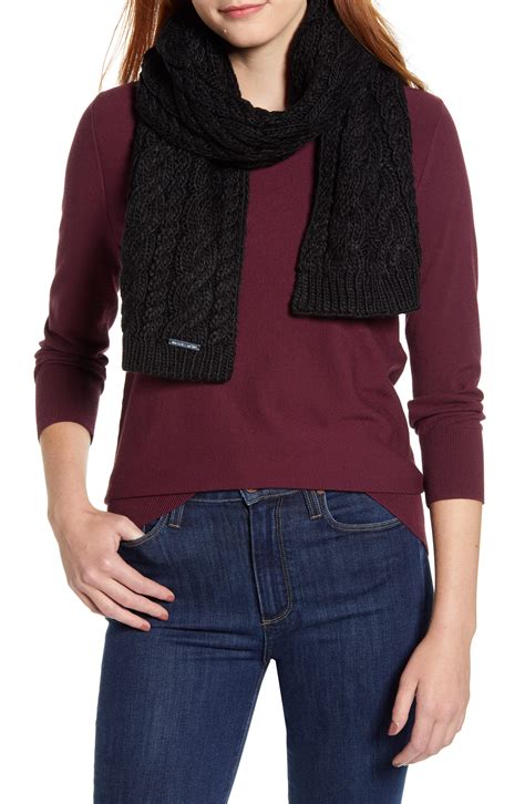 michael kors cable-knit armwarmers|Cable Knit Scarf .